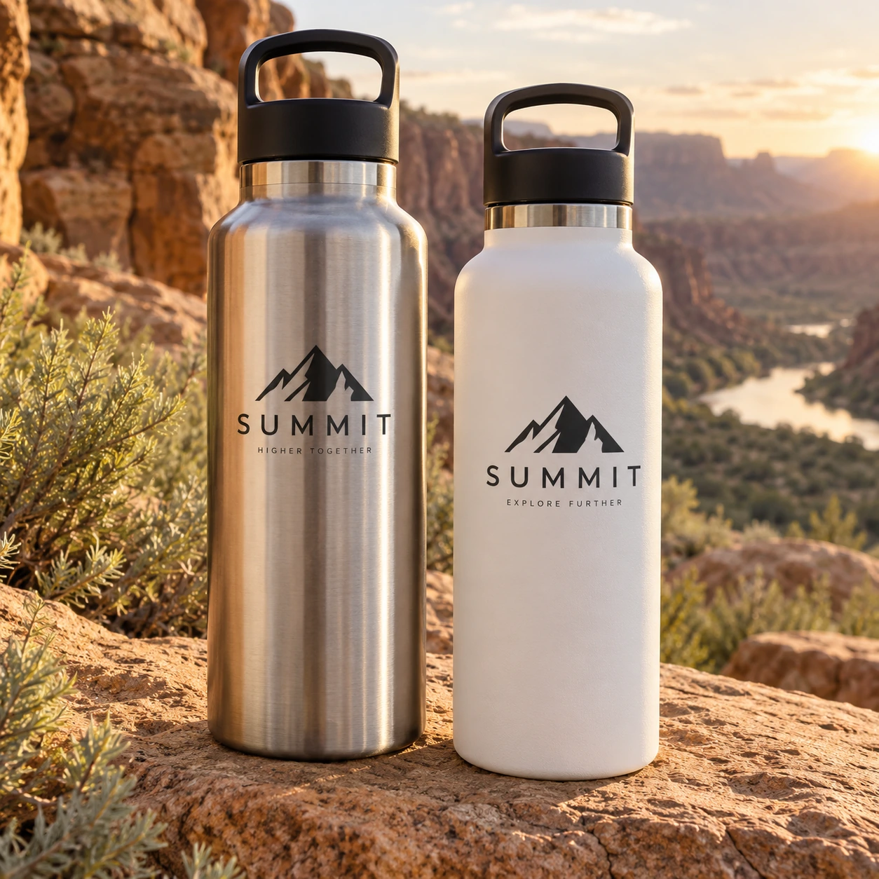 Branded bottles