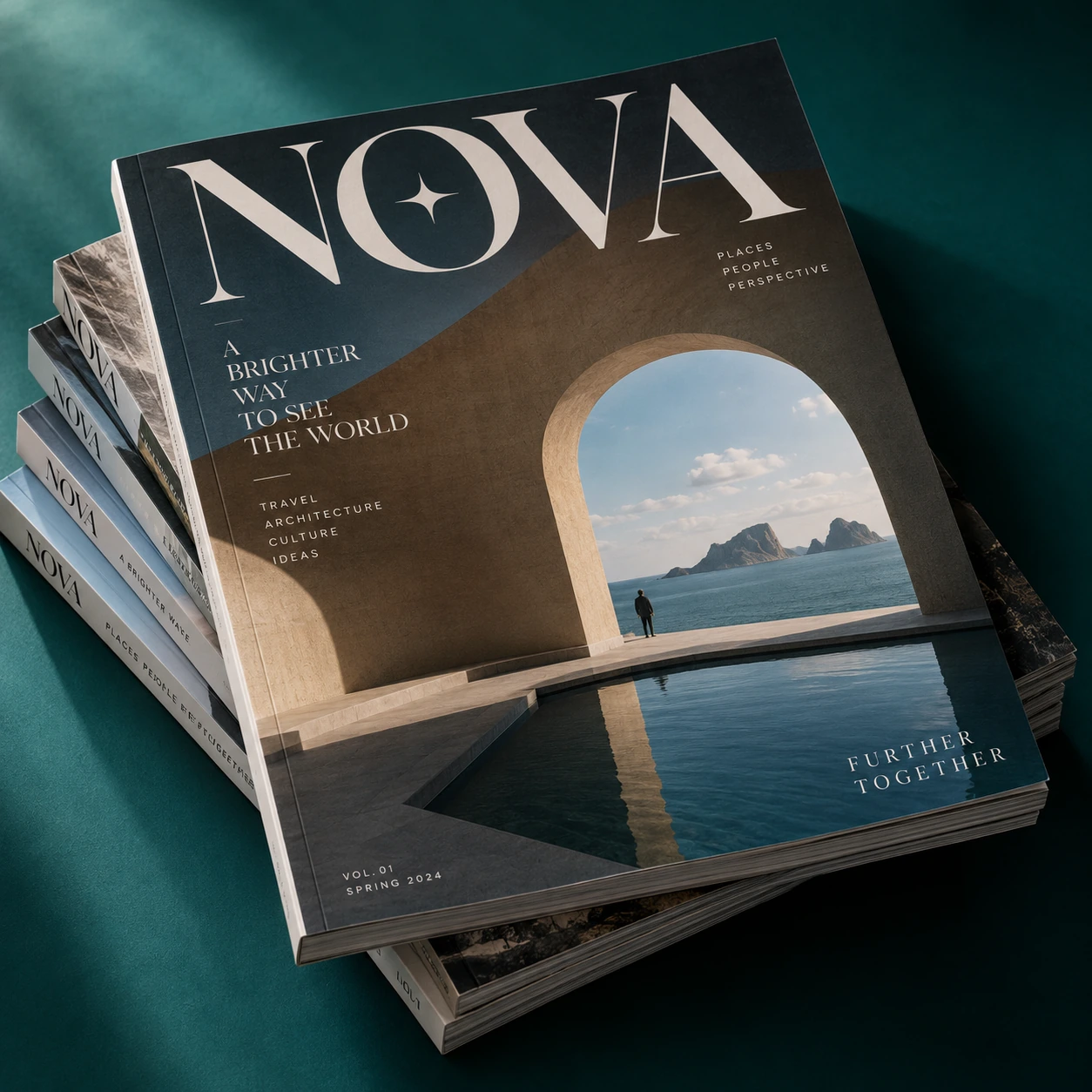 Printed magazines