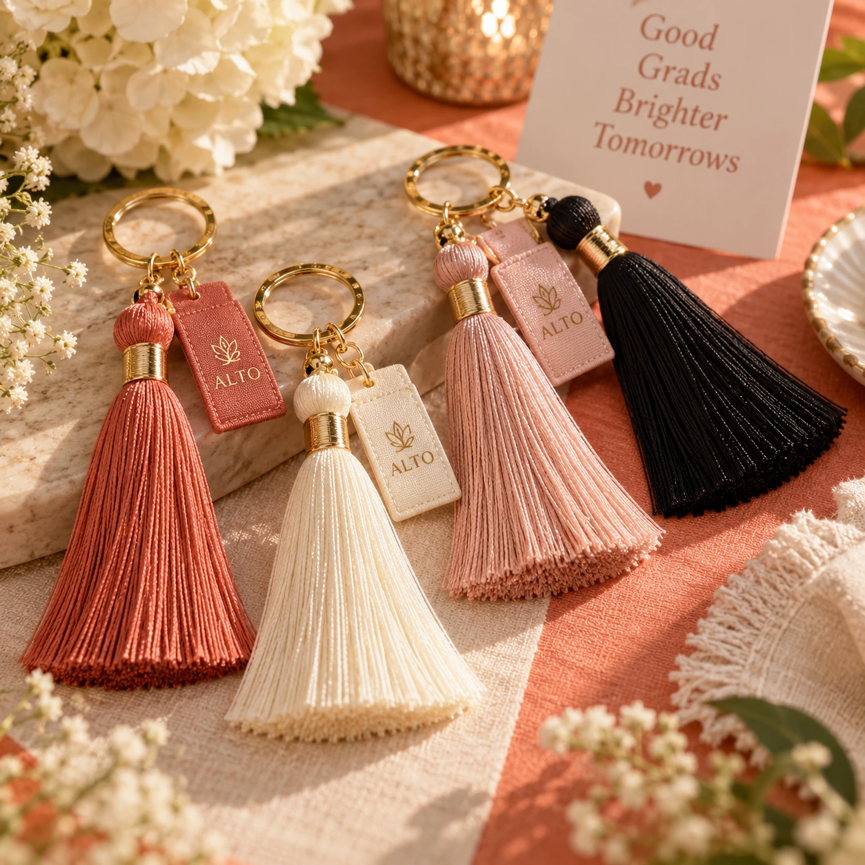 Personalized tassels