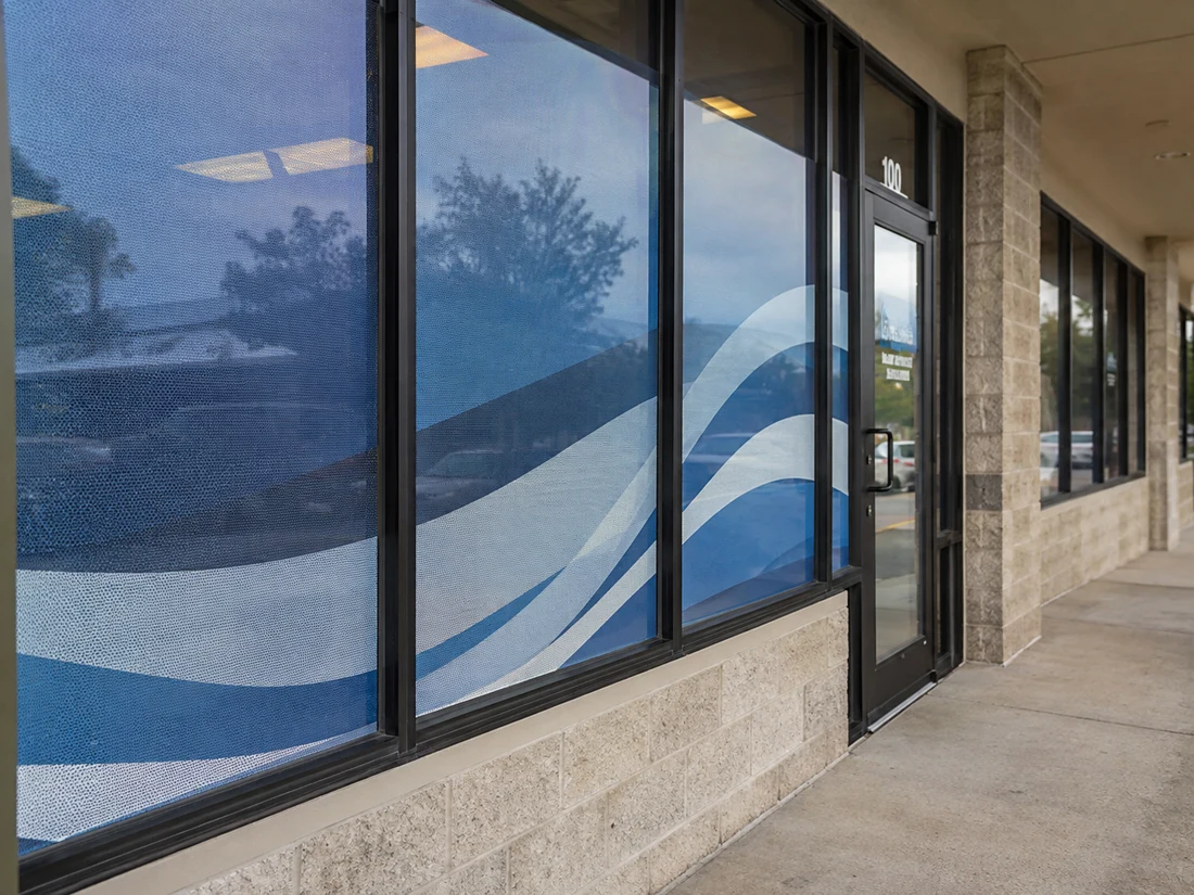 Office window graphics